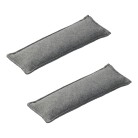 Déshumidificateur réutilisable – vue de face – en polyester gris, adapté pour voiture et caravane.