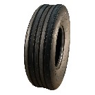 Sidevisning af Dæk 10.00-15SL CARLISLE Farm Specialist I-1 – sort landbrugsdæk med 8PR og tubeless design.