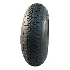 Sivusta näkymä KINGS TIRE V-6635 -renkaasta – musta, 4.80/4.00-8, 4PR, TT, näkyvissä uramalli.