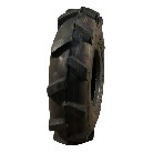 KINGS TIRE V-8814 – side view of a black 3.50-5 tractor tire with 4PR rating on a plain white background.