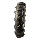 Tyre 6.5/80-12 KINGS TIRE KT-801 – side view showcasing deep grooves and robust tractor design in black.