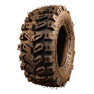 Reifen 16x6.50-8 CARLISLE X-Trac – Seitenansicht mit tiefem Profil und knubbeligem Design in Schwarz