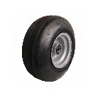 Complete wheel 15x6.00-6 KINGS TIRE V-3503 – angled view showing grey steel rim and black tire.