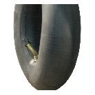 Tube 7x1 3/4 DIN 7768 90/45 Valve CST – side view showing black tire inner tube with valve stem.