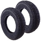 Goodride ST290 – Frontansicht eines schwarzen Reifens 155/80 R13 M+S TL 84N für PKW Anhänger