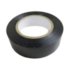 Isolierband PVC schwarz – Frontansicht der Rolle mit 33m Länge und 19mm Breite
