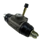 Knott Hydraulik Bremszylinder – Seitenansicht mit schwarzem und grauem Finish, Durchmesser 25,4 mm, links.