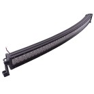 Böjd LED Lightbar 1344mm – 288W med 96 lysdioder och svart aluminiumhölje, sidovy mot vit bakgrund.