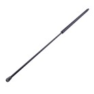 Gasfeder 980mm 500N – Seitenansicht mit schwarzem Gehäuse und Gasdruckdämpfer für Heckrampe