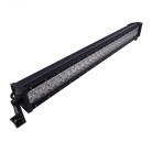 LED lysbalk – 180W med 60 LED lys i sort og hvid – sidevisning med to monteringshuller.