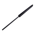 Overrun damper suitable for Knott types – front view showing black shock absorber body and rod with mounting eye.