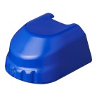 Blauwe Soft Dock – voor SPP aanhangwagen kogelkoppelingen met een gladde, afgeronde bovenkant.