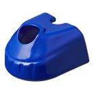 Soft Dock blue – front view showing smooth surface and cutout for Alko trailer ball couplings.