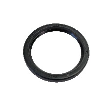 Knott Nabendichtring Wellendichtring Simmerring – Draufsicht des schwarzen, runden Dichtungsrings 62/35 x 7mm.