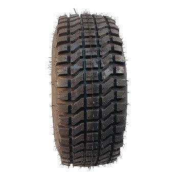 Reifen 18x7.00-8 BKT TR-360 – Seitenansicht mit schwarzem Profil und 6PR-Konstruktion für Rasenmäher.