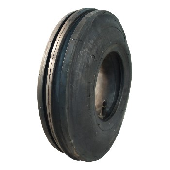 Reifen – Seitenansicht in der Größe 3.50-6 mit schwarzem Profil V-8502 von KINGS TIRE.