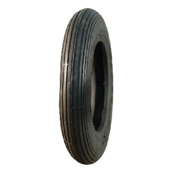 Säckkärredäck 6x1 1/4 KINGS TIRE V-5501 – svart med mönster för pålitligt grepp och stabila köregenskaper.