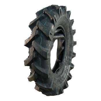 Tractor tire – angled view of KINGS TIRE V-8509 5.50-13 with black rubber and 4PR construction on a plain white background.