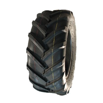 Reifen 21x11.00-8 DURO HF-255 – Schrägansicht mit tiefem Profil und robustem schwarzen Gummi.