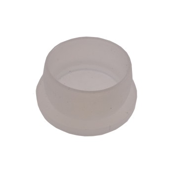 Sealing plugs for Knott wheel brakes 250x40 – front view showing a clear cylindrical stopper on a plain white background.