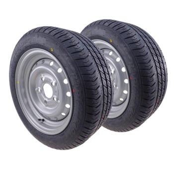 2er Set 165 R13C 83T Komplettrad Felge 4.5J X 13 5 Loch LK 5x112 F Pkw Anhaenger