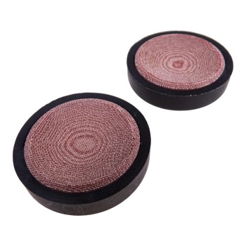 Toppvy av friktionsbeläggningssats för Winterhoff WS 3000 – svart och brunt med texturerad yta.