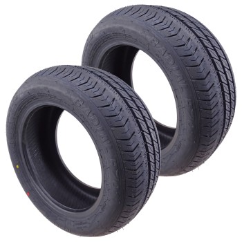 Vista frontale di un pneumatico Linglong 195/50 R13C M+S – battistrada R701 e designazione M+S visibili.