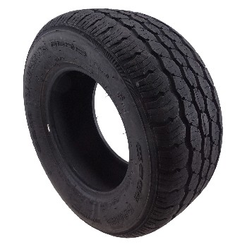 Pneumatici 225/55 R12C Trailermaxx CR-966 – vista angolata su fondo bianco, con dettagli neri e senza fori di montaggio.
