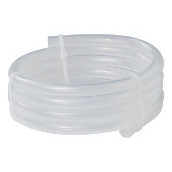 Drinking water hose – transparent 2.50m length with 10x15mm dimensions on a plain white background.