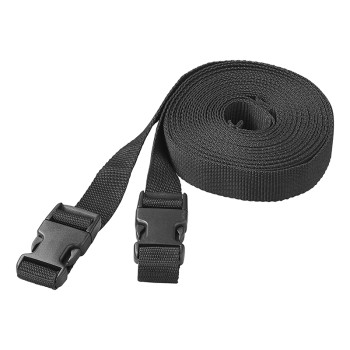 2x tensioning straps extension 3.0m – front view showing black straps with clips on each end