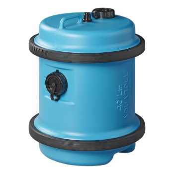 Aquaroll Frischwasser Rolltank 40L blau