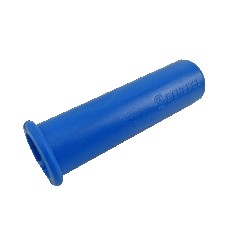 Maniglia di ricambio blu per la leva del freno a mano Schlegl – impugnatura in gomma blu con superficie liscia.