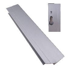 Contre-support 300mm à droite – aluminium anodisé avec capuchon en plastique pour verrouillage à tenon champignon.