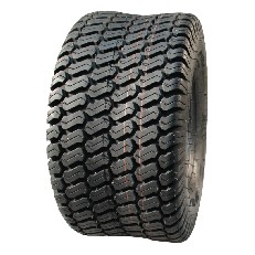Roue complète 27x8.50-15 BKT LG-306 – jante en acier gris avec pneu robuste et motif de bande de roulement.
