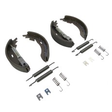 Bremseklodser – sorte bremseklodser til Alko 200x35 type SR201/202/203 med fjeder og clips.