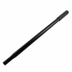 Hand lever for Chapel hand pumps – front view showing a long black handle with a rubber grip.