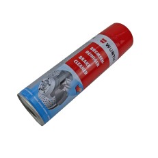 Würth bremserens 500 ml spraydåse – rød og blå spraydåse med spraydyse til effektiv rengøring af bremser.