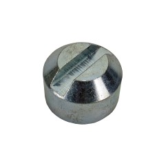 Distanziatore adatto al freno ruota Peitz R234-76 – forma circolare, finitura galvanizzata, colore argento.