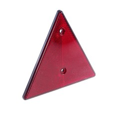 Dreieckrückstrahler rot, Reflektor, Dreieck Rückstrahler für Anhänger