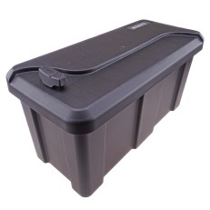 Muovinen vetolaatikko 550 x 250 x 295mm Kansi sivulle avattava auton perävaunuihin