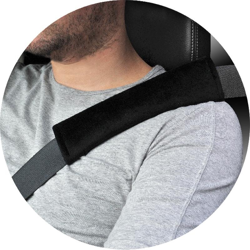 Jeu de 2 protecteurs de ceinture de sécurité, coussinets de ceinture -990012604