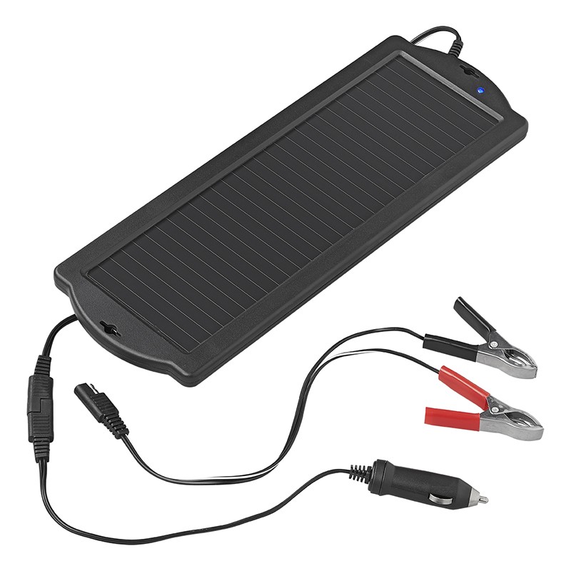 Caricabatterie solare di mantenimento 12V 1.5W per auto, camper, barca  ecc.-990013036