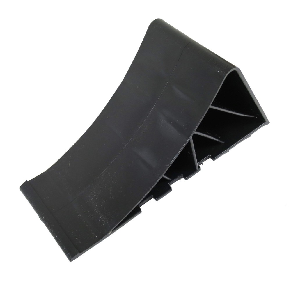 Keil / Unterlegkeil / Radstopper aus Kunststoff schwarz z.B. für PKW  Anhänger-990003149