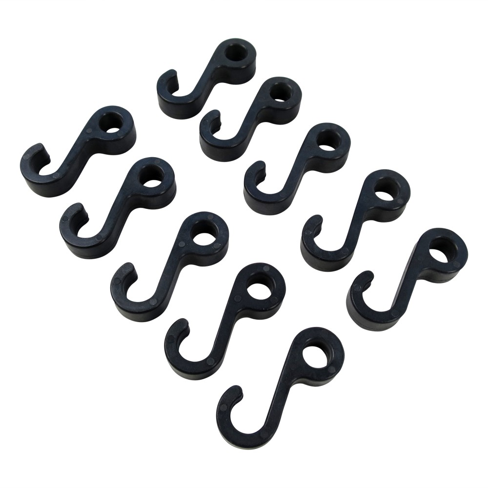 Kit Di Ricambio Per Portaombrelli – 8 Pezzi In Plastica – Anelli Riduttori (32, 38, 48 Mm), Viti E Tappi – Per Aste Di Diverso Diametro