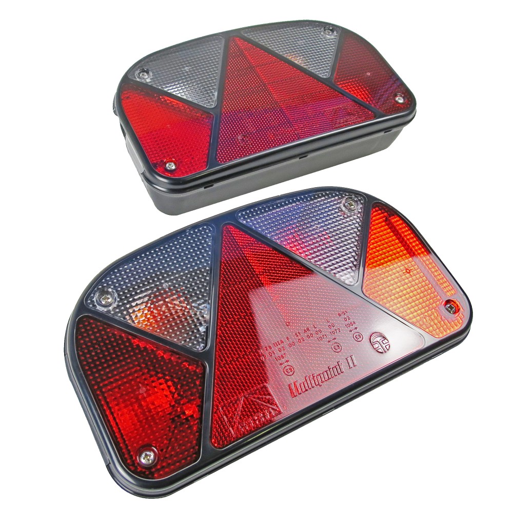 Aspöck Multipoint II rear light set left and right for car trailer-990001751
