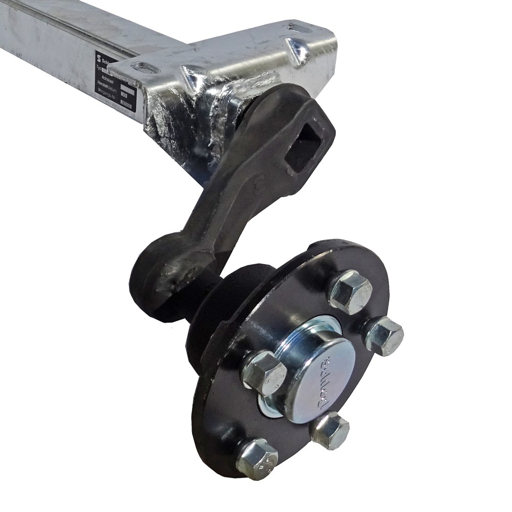 Staffa Porta Telone Per Rimorchio In Alluminio, Regolabile 1400-2100 Mm - Set Da 2 Pezzi