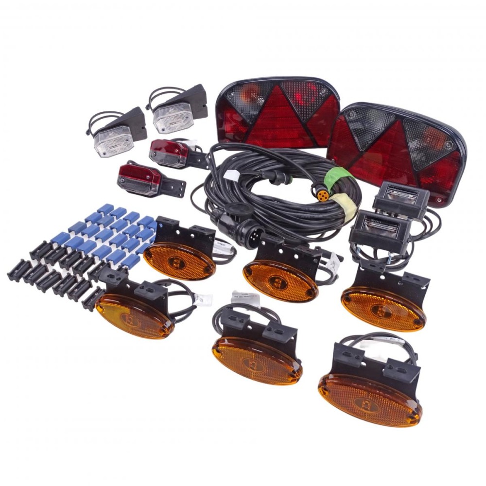 Pkw Anhanger Beleuchtung Komplett Set 13 Polig