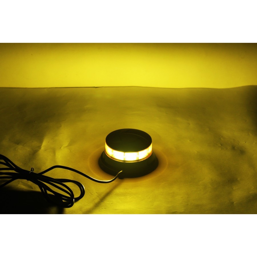 LED Rundumleuchte Warnleuchte orange mit Magnet-990013654