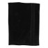 Jeu de 2 protecteurs de ceinture de sécurité – coussinets en tissu doux noir avec fermeture velcro.