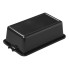 Oil drip tray rectangular 6L – top view showing black plastic design and 6L capacity.